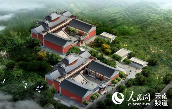 祖靈廟鳥瞰圖